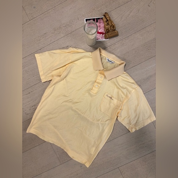 80’S ARNOLD PALMER CROPPED FIT LENGTH POLO SHIRT - Picture 2 of 5